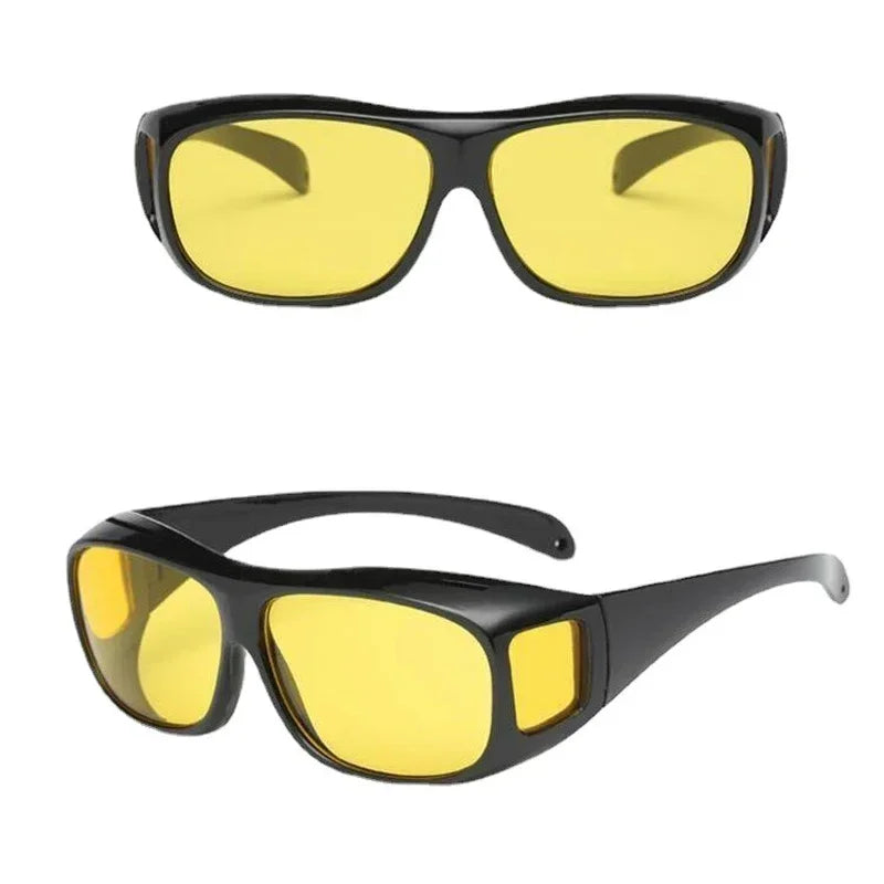 Unisex Night Vision Sunglasses, Óculos de condução do carro, Driver Goggles, Proteção UV, Óculos